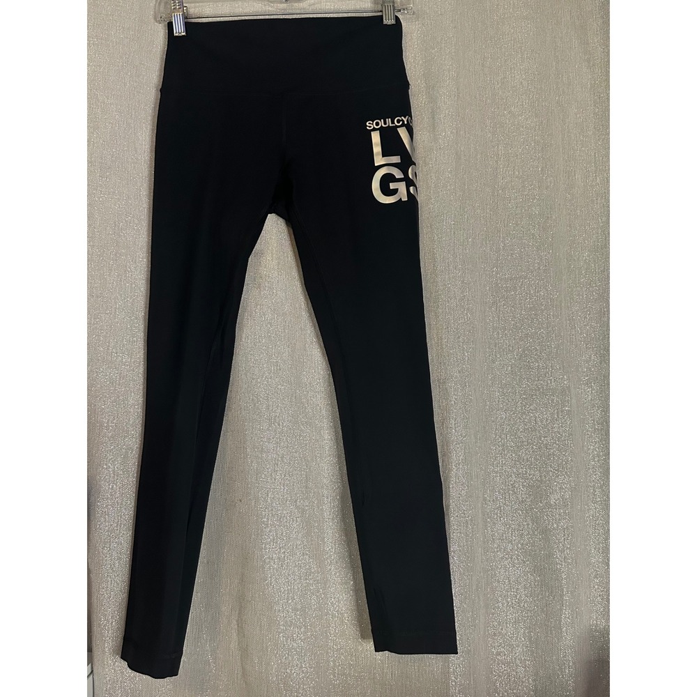 Lululemon SoulCycle Align Leggings High‎ Rise Yoga Pants Black Size 8